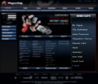 PlayersOnly Casino Website